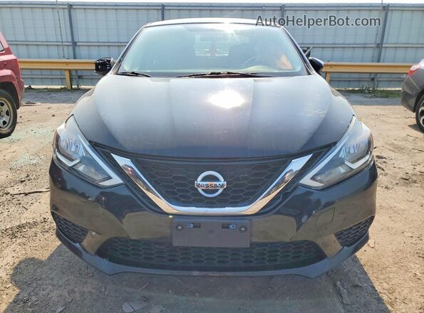 3N1AB7AP2GY307918 2016 NISSAN SENTRA Black წინა ხედი