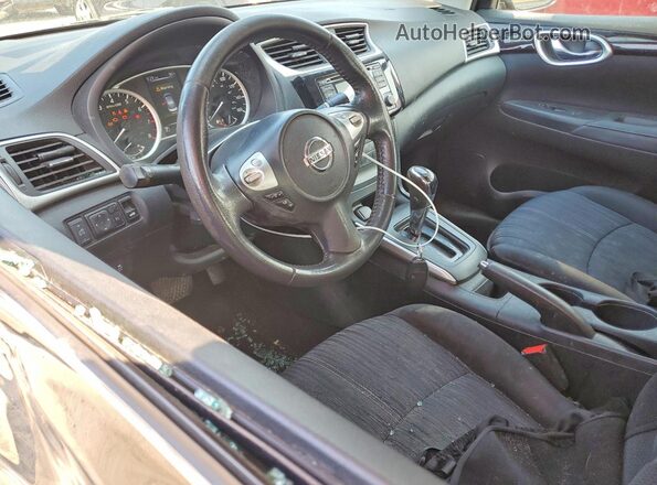 3N1AB7AP2GY307918 2016 NISSAN SENTRA Black წინა პანელის ხედი
