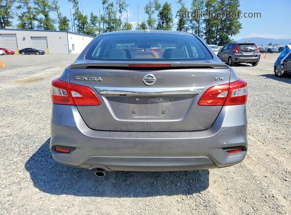 3N1AB7AP2GY329661 2016 NISSAN SENTRA Серый Вид сзади