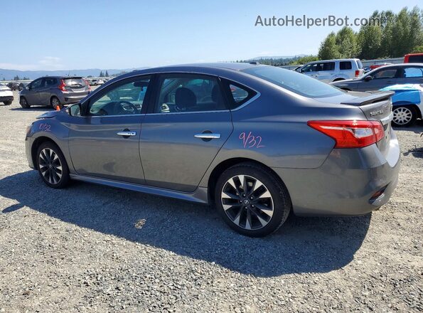 3N1AB7AP2GY329661 2016 NISSAN SENTRA Серый Задняя левая четверть