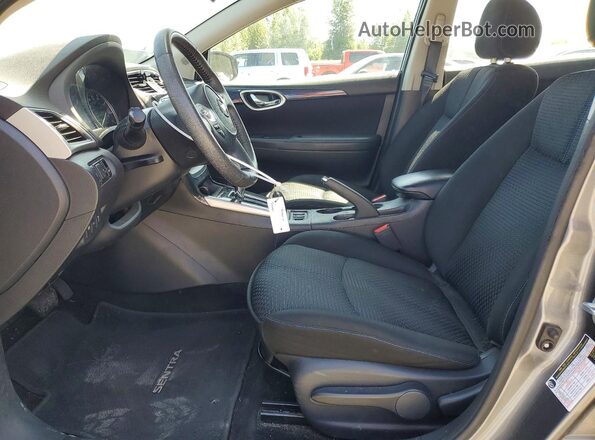3N1AB7AP2GY329661 2016 NISSAN SENTRA Серый Вид салона спереди