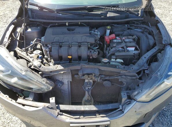 3N1AB7AP2GY329661 2016 NISSAN SENTRA Серый Вид задней части салона
