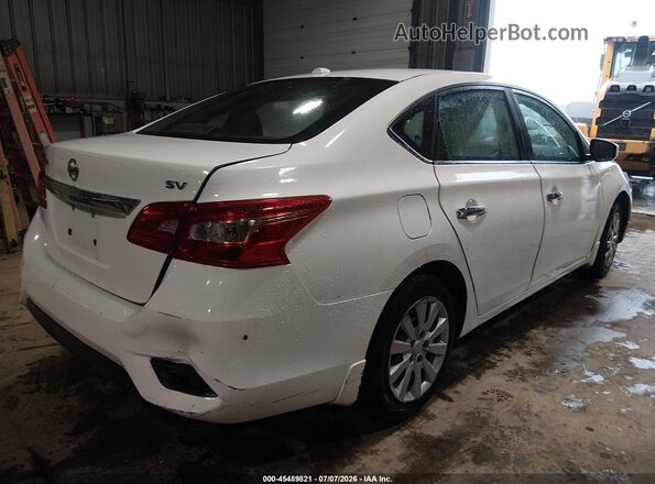 3N1AB7AP2HL648301 2017 NISSAN SENTRA White Задня права чверть