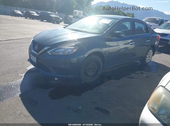 3N1AB7AP2HL664563 2017 NISSAN SENTRA Green Przód lewy