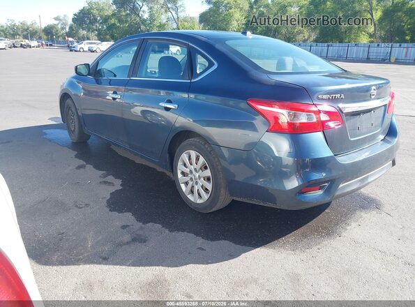 3N1AB7AP2HL664563 2017 NISSAN SENTRA Green Tył lewy