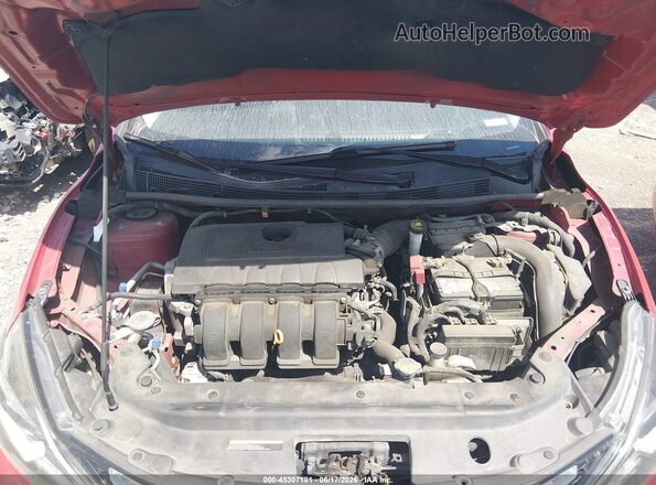 3N1AB7AP2HL692797 2017 NISSAN SENTRA Red Rear view