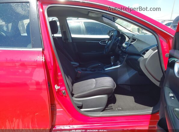 3N1AB7AP2HL692797 2017 NISSAN SENTRA Red Front interior view