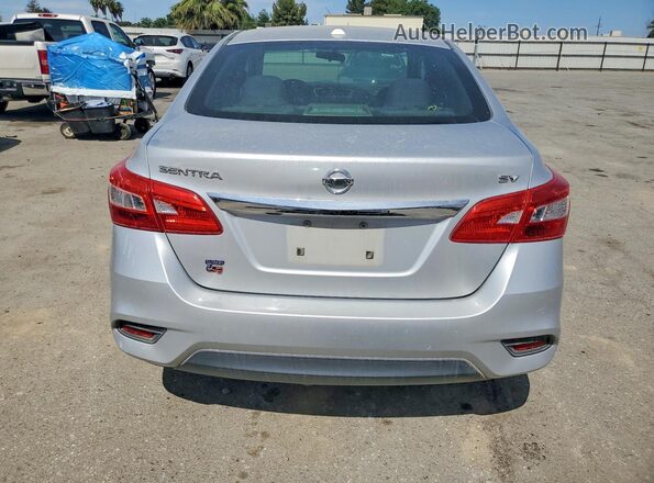 3N1AB7AP2HL707542 2017 NISSAN SENTRA Silver Vista trasera