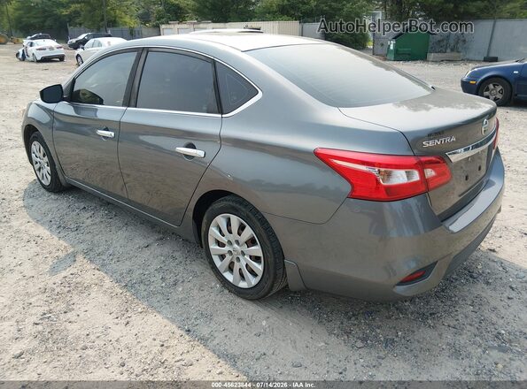 3N1AB7AP2HY213264 2017 NISSAN SENTRA Gray Tył lewy