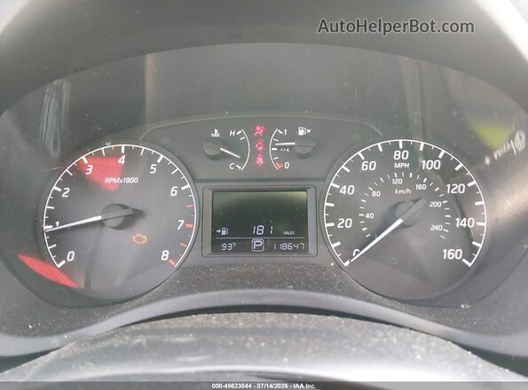 3N1AB7AP2HY213264 2017 NISSAN SENTRA Gray Widok tylnych siedzeń
