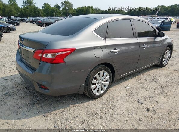 3N1AB7AP2HY213264 2017 NISSAN SENTRA Gray Tył prawy