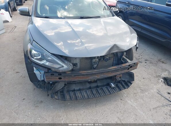 3N1AB7AP2HY228878 2017 NISSAN SENTRA Gray Front view
