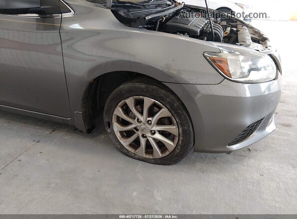 3N1AB7AP2HY233689 2017 NISSAN SENTRA Серый Вид спереди