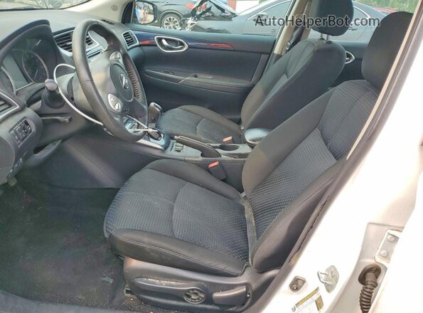 3N1AB7AP2HY245888 2017 NISSAN SENTRA White Front interior view