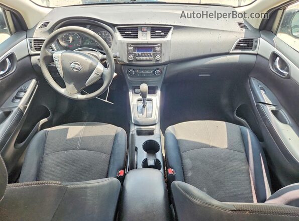 3N1AB7AP2HY262190 2017 NISSAN SENTRA Gray Вид панелі приладів