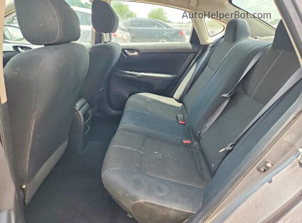 3N1AB7AP2HY262190 2017 NISSAN SENTRA Gray Вид задніх сидінь
