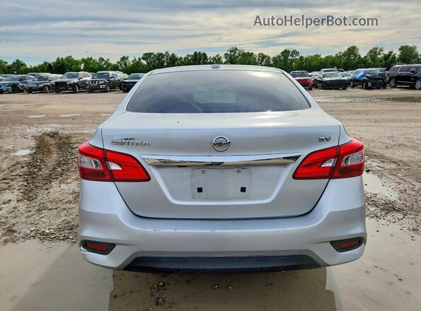 3N1AB7AP2HY274100 2017 NISSAN SENTRA Серебряный Вид сзади