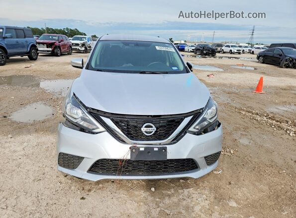 3N1AB7AP2HY274100 2017 NISSAN SENTRA Серебряный Вид спереди