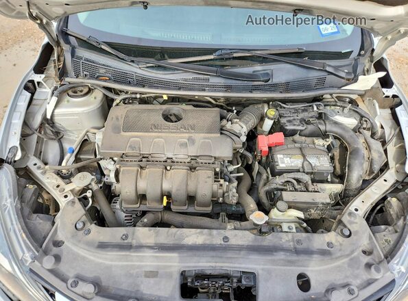 3N1AB7AP2HY274100 2017 NISSAN SENTRA Серебряный Вид задней части салона