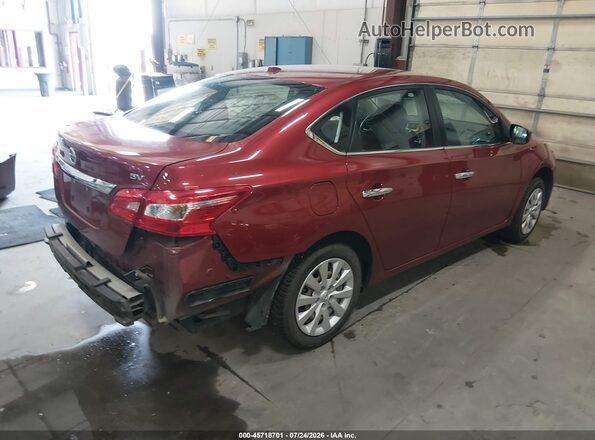 3N1AB7AP2HY274680 2017 NISSAN SENTRA Red Հետևի աջ