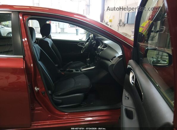 3N1AB7AP2HY274680 2017 NISSAN SENTRA Red Սալոնի դիմացի տեսք