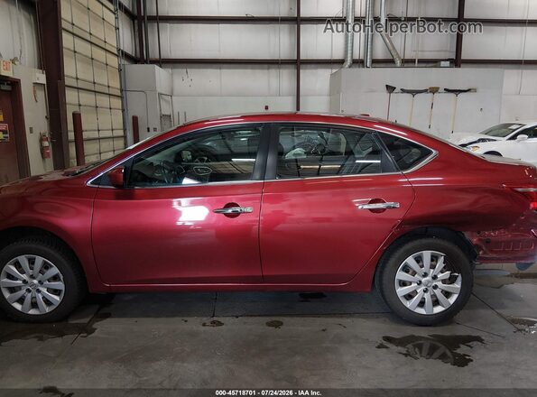 3N1AB7AP2HY274680 2017 NISSAN SENTRA Red 
