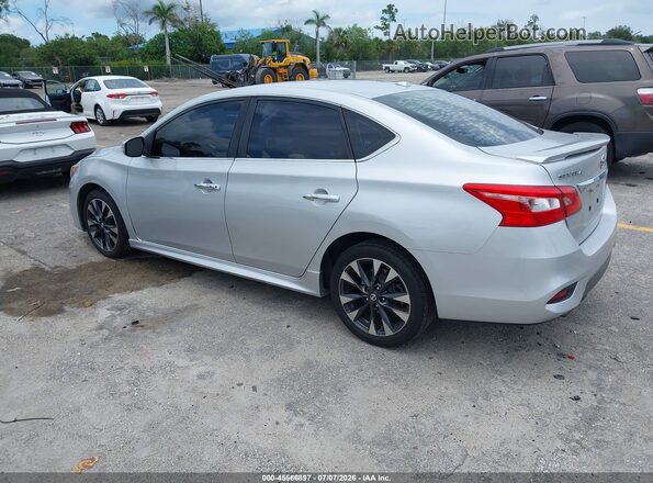 3N1AB7AP2HY278597 2017 NISSAN SENTRA Silver Trasero izquierdo
