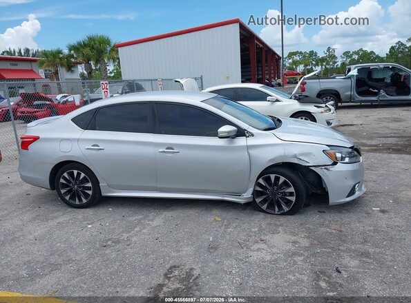 3N1AB7AP2HY278597 2017 NISSAN SENTRA Silver Vista interior trasera