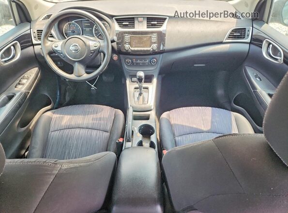 3N1AB7AP2HY291897 2017 NISSAN SENTRA Blue Vista del salpicadero