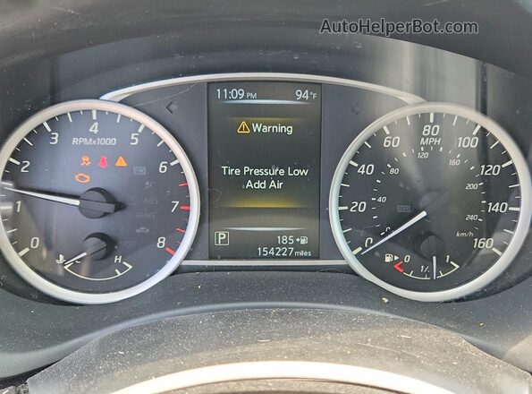 3N1AB7AP2HY291897 2017 NISSAN SENTRA Blue Vista del cuadro de instrumentos