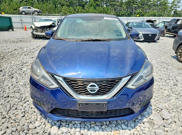 3N1AB7AP2HY291897 2017 NISSAN SENTRA Blue Vista frontal