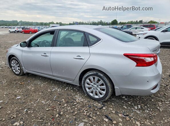 3N1AB7AP2HY298624 2017 NISSAN SENTRA Silver Tył lewy