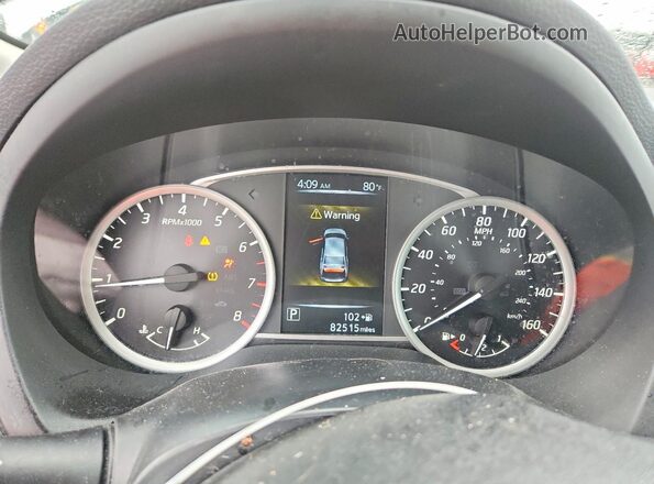 3N1AB7AP2HY298624 2017 NISSAN SENTRA Silver Widok zestawu wskaźników