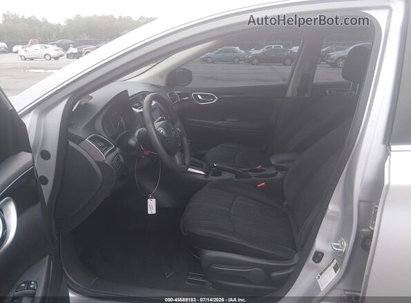 3N1AB7AP2HY310433 2017 NISSAN SENTRA Silver წინა სალონის ხედი