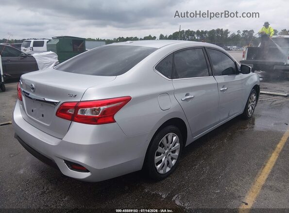 3N1AB7AP2HY310433 2017 NISSAN SENTRA Silver უკანა მარჯვენა