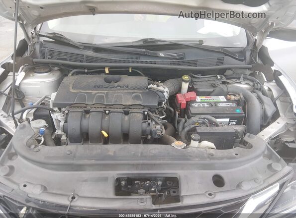3N1AB7AP2HY310433 2017 NISSAN SENTRA Silver უკანა ხედი