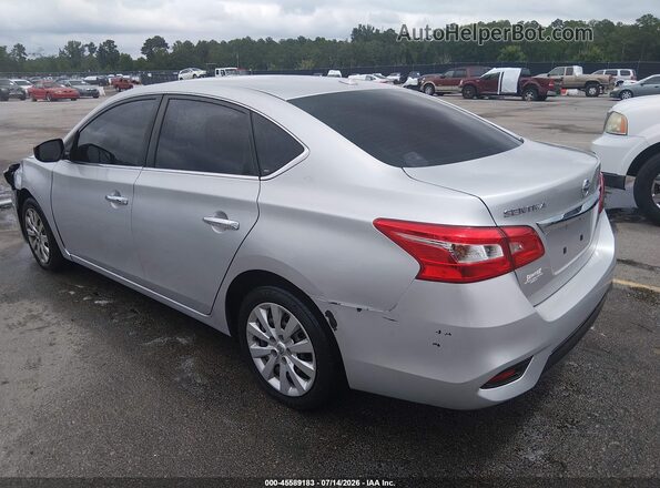 3N1AB7AP2HY310433 2017 NISSAN SENTRA Silver უკანა მარცხენა