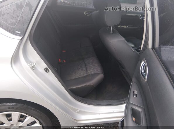 3N1AB7AP2HY310433 2017 NISSAN SENTRA Silver VIN კოდის სტიკერის ხედი