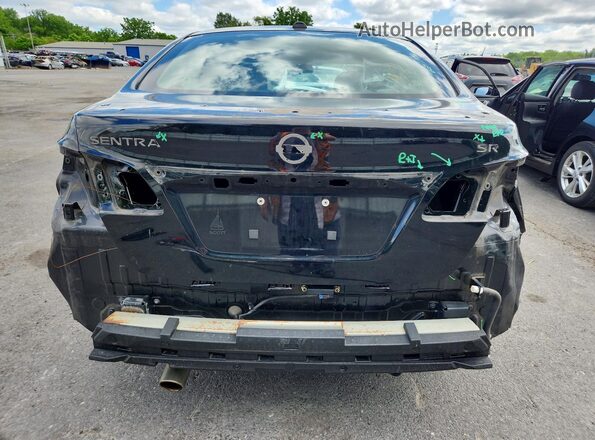 3N1AB7AP2HY311095 2017 NISSAN SENTRA Black Rear view