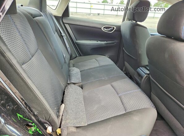 3N1AB7AP2HY311095 2017 NISSAN SENTRA Black Rear seats view