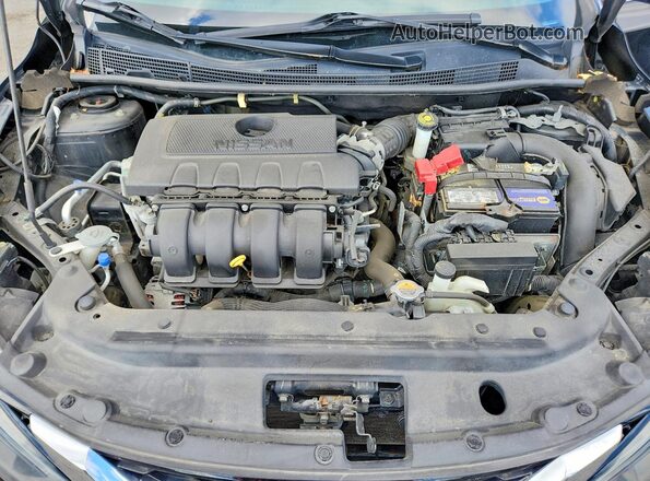 3N1AB7AP2HY311095 2017 NISSAN SENTRA Black Rear interior view