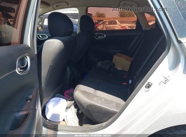 3N1AB7AP2HY319343 2017 NISSAN SENTRA Silver Widok naklejki z numerem VIN