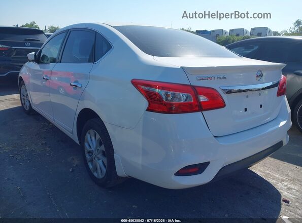3N1AB7AP2HY319553 2017 NISSAN SENTRA Белый Задняя левая четверть