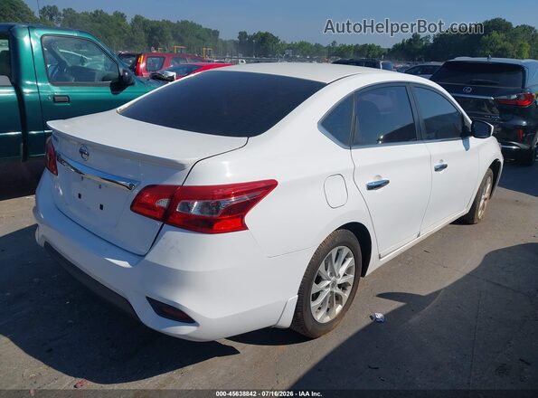 3N1AB7AP2HY319553 2017 NISSAN SENTRA Белый Задняя правая четверть