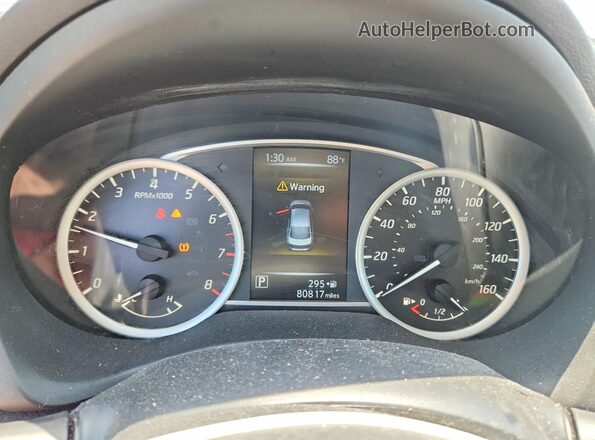 3N1AB7AP2HY326194 2017 NISSAN SENTRA Blue Widok zestawu wskaźników