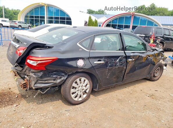 3N1AB7AP2HY326941 2017 NISSAN SENTRA Black Rear right