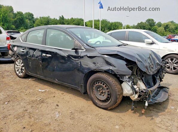 3N1AB7AP2HY326941 2017 NISSAN SENTRA Black Front right