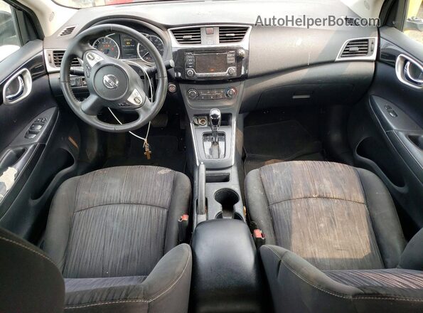 3N1AB7AP2HY326941 2017 NISSAN SENTRA Black Dashboard view