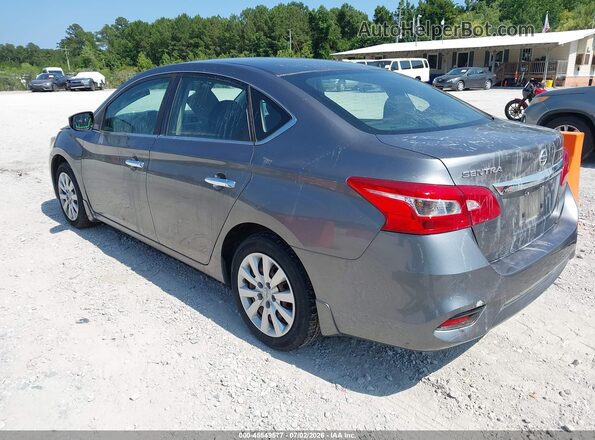 3N1AB7AP2HY331377 2017 NISSAN SENTRA Серый Задняя левая четверть