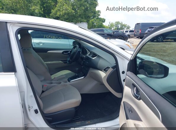 3N1AB7AP2HY332318 2017 NISSAN SENTRA White Вид салону спереду